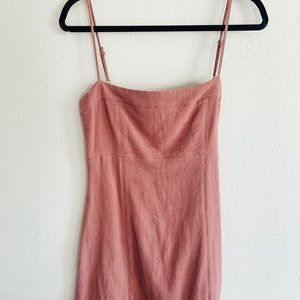 Mauve Free People Mini Dress